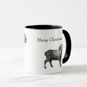 Widder-WeihnachtsTasse Tasse (VorderseiteRechts)