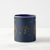 Widder-Zodiac-Symbol Tasse (Zentrum)