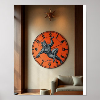 Widder-Zodiac-Wandkunst-Druck | Kühne Astrologie R Poster