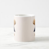 Widder-Zodiak-Dekor Astrologie-Geschenk Kaffeetasse (Mittel)