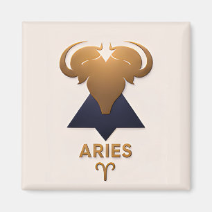 Widder-Zodiak-Dekor Astrologie-Geschenk Magnet