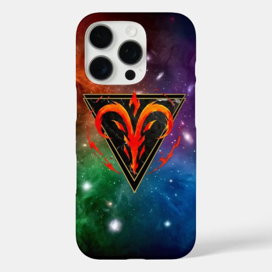 Widder-Zodiak-Geschenk-Astrologie Case-Mate iPhone Hülle (Rückseite)