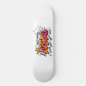 Widder-Zodiak-Graffiti  Skateboard (Vorderseite)