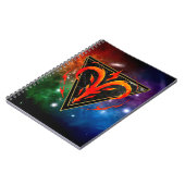 Widder Zodiaque Geschenk Astrologie Notizblock (Linke Seite)