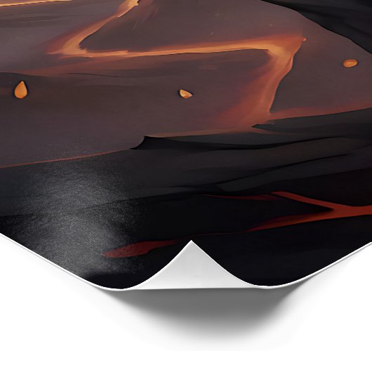 Widdergeist Poster (Ecke)