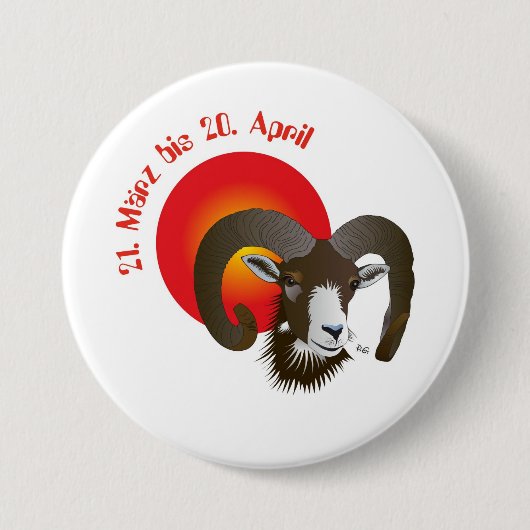 Widdertasten Button (Vorderseite)