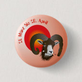 Widdertasten Button (Vorderseite)
