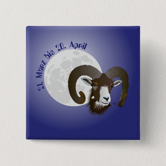 Widdertasten Button (Vorderseite)