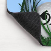 Widdle Ball im rauen Mousepad (Ecke)