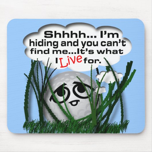 Widdle Ball im rauen Mousepad (Vorne)