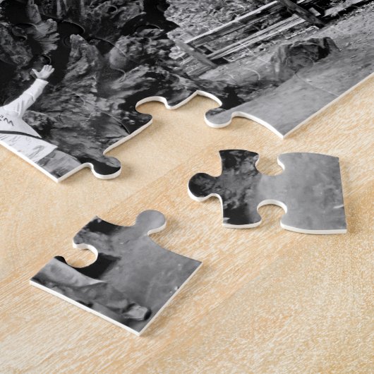 Wide Angle Sequioa Tree Trunk - 8x10 - 110 Stk. Puzzle (Seite)