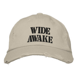 Wide Awake Hat Bestickte Kappe