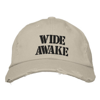 Wide Awake Hat Bestickte Kappe