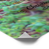 Wide Baumwurzeln Florida-Baumposter Poster (Ecke)