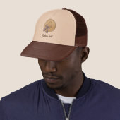 Wide Brimmed Hat Beige Truckerkappe (Beispiel)