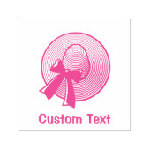 Wide Brimmed Hat Permastempel (Design)