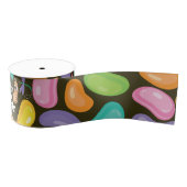 Wide Easter Ribbon Jelly Bean Garden Ripsband (Spule)