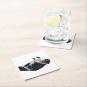 Wide-Eyes Cat Dreh Untersetzer (Vor Ort)