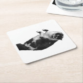 Wide-Eyes Cat Dreh Untersetzer (angewinkelt)