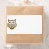 Wide Eyes Owl Label (Insitu)