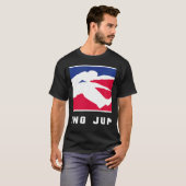 Wide jump athletics sport long spring training T-Shirt (Vorne ganz)