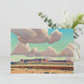 Wide Lands der Navajo von Maynard Dixon Einladung (Stehend Vorderseite)