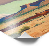 Wide Lands der Navajo von Maynard Dixon Fotodruck (Ecke)