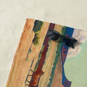 Wide Lands der Navajo von Maynard Dixon Strandtuch (Beispiel)