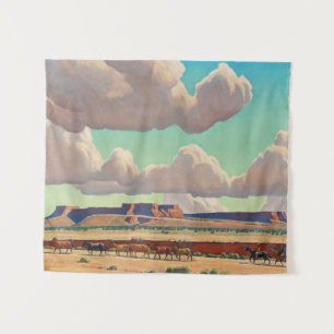 Wide Lands der Navajo von Maynard Dixon Wandteppich