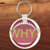 Wide Open Mouth Schlüsselanhänger (Vorderseite)