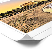 Wide panoramic poster of the Olympic Port Towers (Ecke)