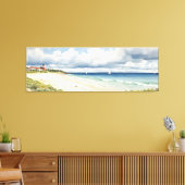 Wide Seascape "Norfolk lebt am Meer" Leinwanddruck (Insitu (Wohnzimmer))