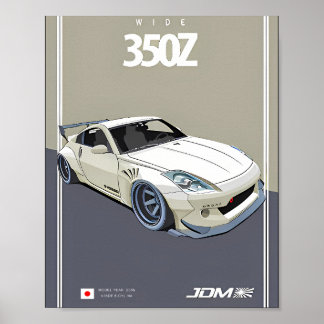 Widebody Z33 Poster