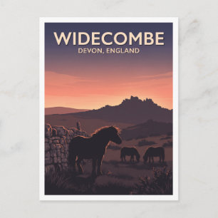 Widecombe-in-the-Moor Vereinigtes Königreich Reise Postkarte