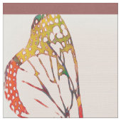 Widergespiegelte Monarchen Stoff (Nahaufnahme)