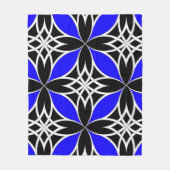 Widergespiegelter Celtic (Flutterby Blau) Fleecedecke (Vorderseite)
