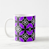 Widergespiegelter Celtic (Flutterby lila) Kaffeetasse (Links)
