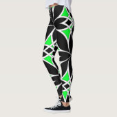 Widergespiegelter Celtic (Grün) Leggings (Links)