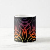 Widergespiegeltes Stammes- (Regenbogen) Kaffeetasse (Mittel)