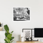 Widerruf des Edikts von Nantes Poster (Heimbüro)