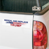 Widerrufen Sie und ersetzen Sie Trumpf Autoaufkleber (Auf Lkw)