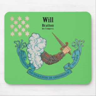 Widersetzen Sie sich Tyrannen befolgen Gott, wird Mousepad