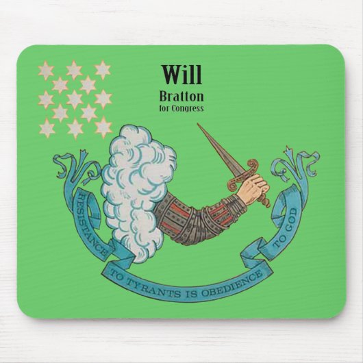 Widersetzen Sie sich Tyrannen befolgen Gott, wird Mousepad (Vorne)