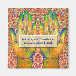 Widerspruch-Magnet Magnet