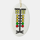 Widerstand, der Baum-Verzierung läuft Keramik Ornament (Rechts)