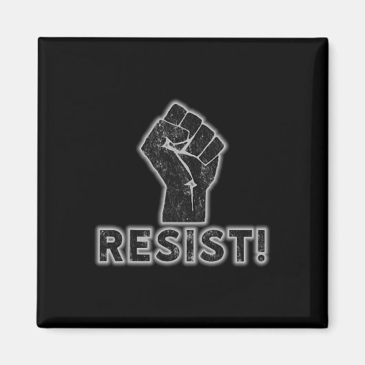 Widerstand der ersten Aktivist Protest Stärke poli Magnet (Vorne)