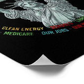 Widerstand der USA gegen Freiheitsstatue abhalten Poster (Ecke)