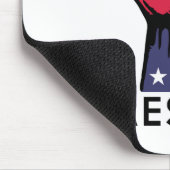 Widerstand-Faust-Kampf-politische Korruption Mousepad (Ecke)