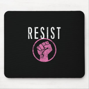 Widerstand Faust T-Shirt - Sei Teil des Widerstand Mousepad
