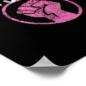Widerstand Faust T-Shirt - Sei Teil des Widerstand Poster (Ecke)